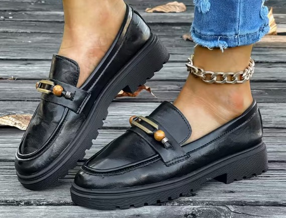 Mocassins de style préppy pour femmes