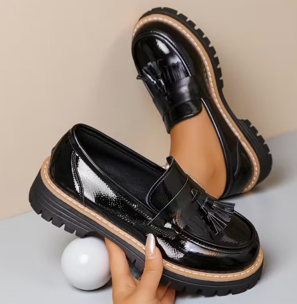 Mocassins pour Femmes avec Franges