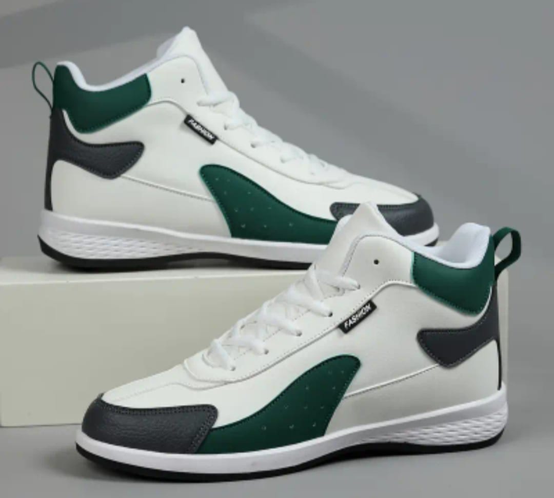 Chaussures montantes vertes